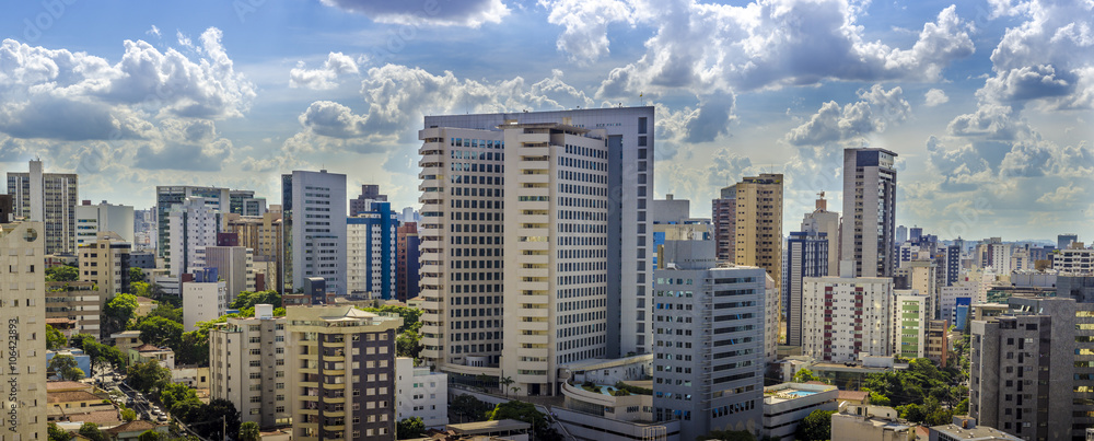 Panoramic view of Belo Horizonte, the capital of the state of Minas Gerais , Brazil. Panoramic view of Belo Horizonte, the capital of the state of Minas Gerais , Brazil.