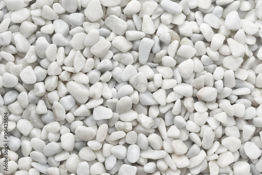 White pebble texture White pebble texture