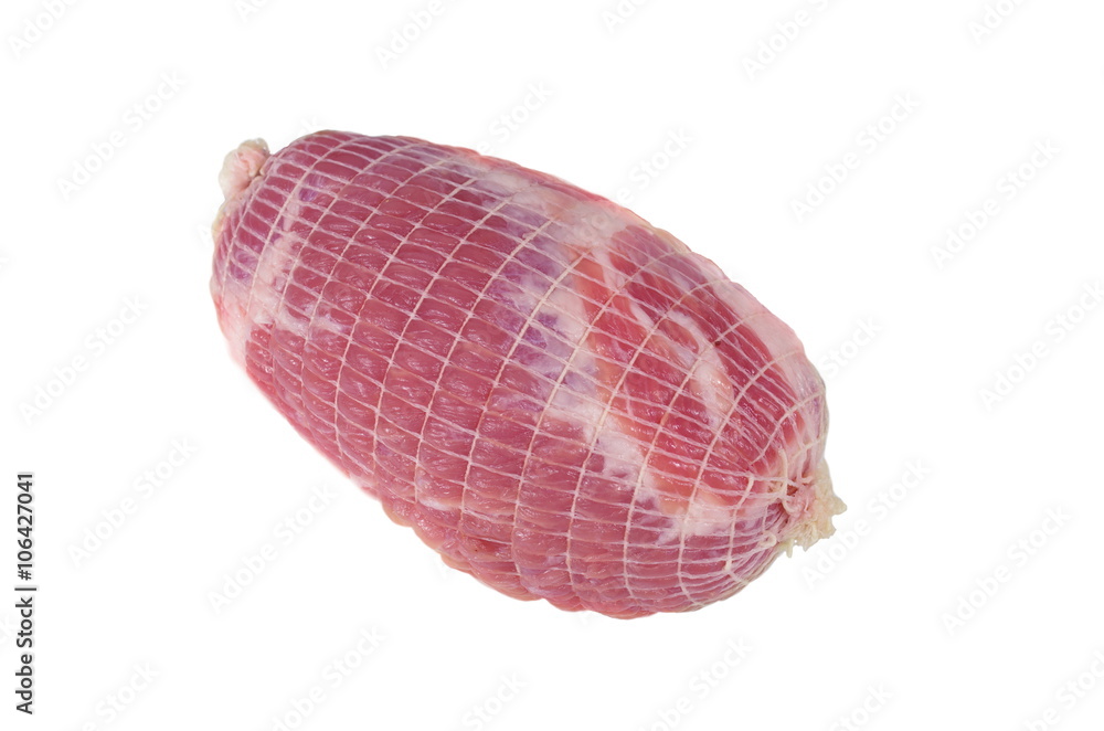 Fototapeta premium raw ham