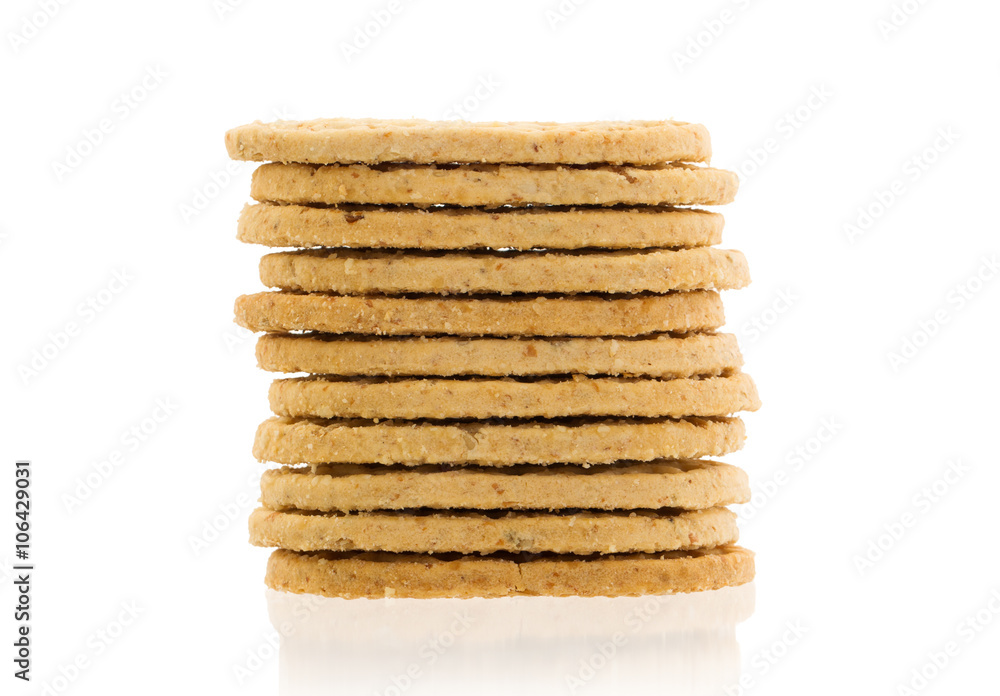 Small cookies isolated Small cookies isolated