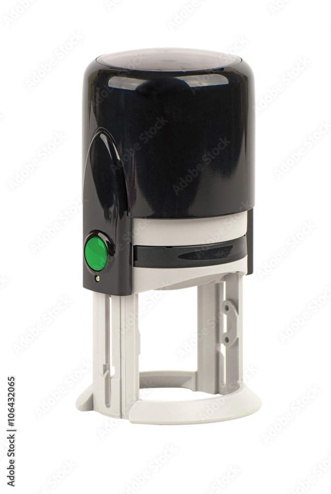 Automatic plastic seal with green button