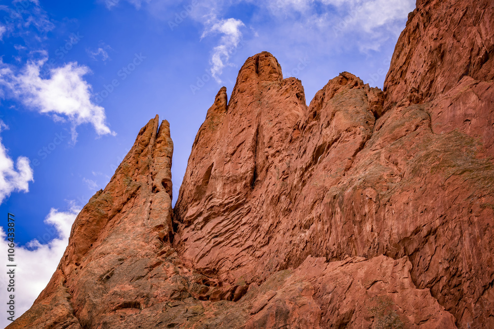 Rocky Pinnacles, Garden of the Gods, Colorado Springs, Colorado