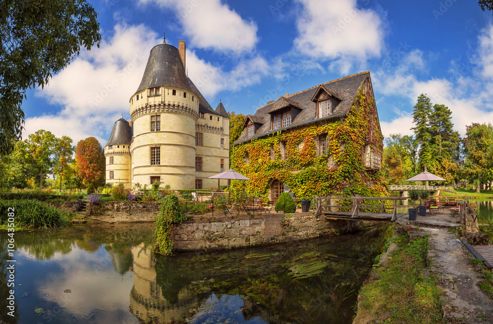 Chateau de L’Islette. France. Chateau of the Loire Valley.