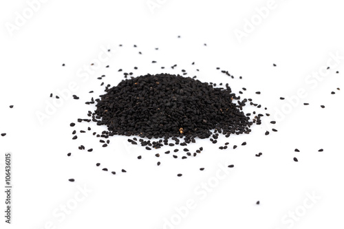 Heap of black sesame