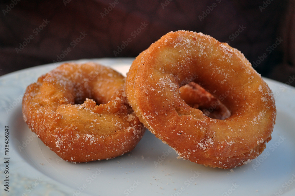 homemade fried donut homemade fried donut