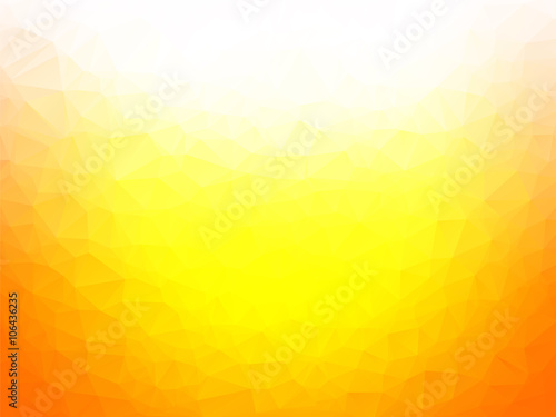 brightly yellow low poly background
