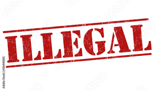Illegal stamp