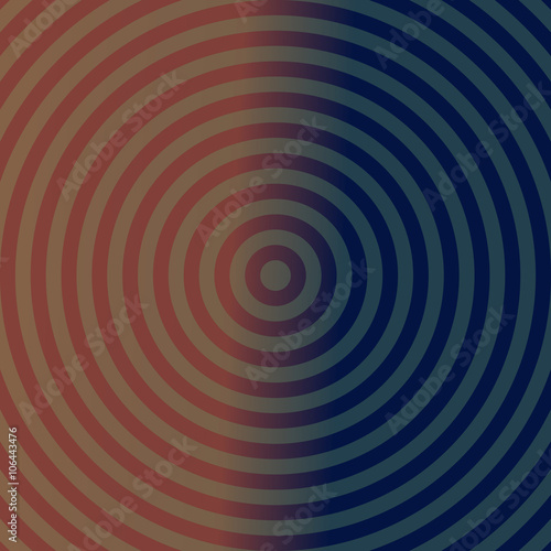 Dark background design with concentric circles
