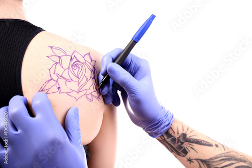 Process of making tattoo, c...