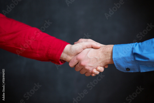handshake two hands for men and women