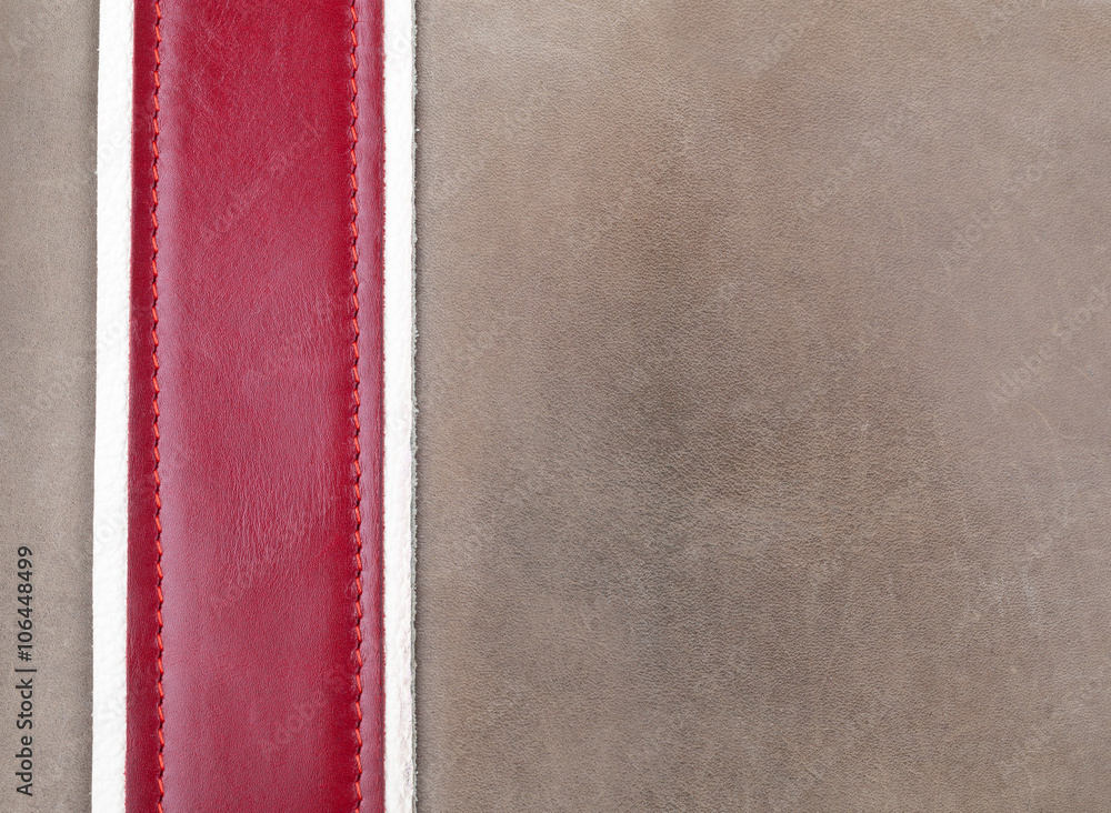 Fototapeta premium Rough leather background