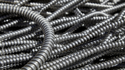 Scrap metal electrical conduit for recycling