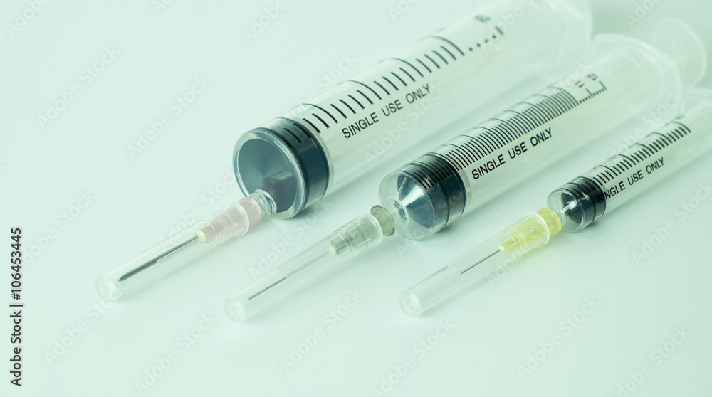 The Syringes & Needles are disposable equipment. The Syringes & Needles are disposable equipment.