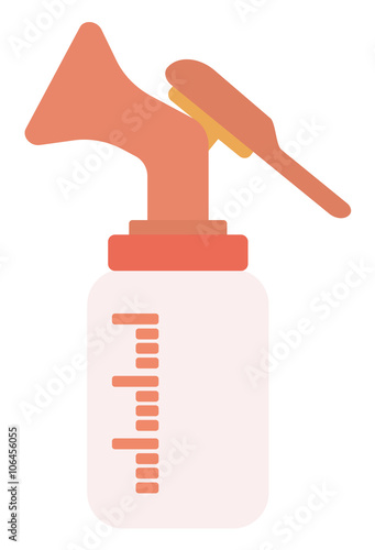 Manual breast pump.