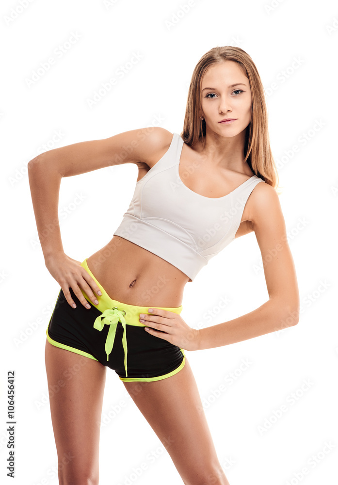 woman. fitness exercise woman. fitness exercise