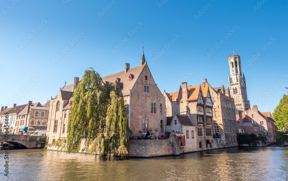 Brugge city scene