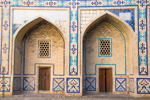 Ulughbek Madrassah. The old city center of Bukhara, Uzbekistan, photo