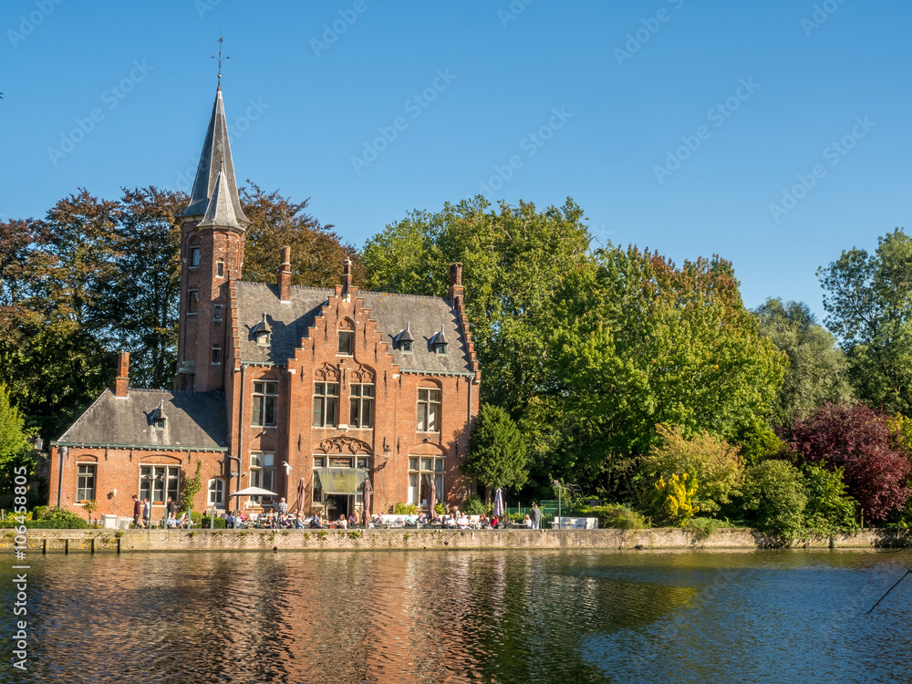 Brugge city scene