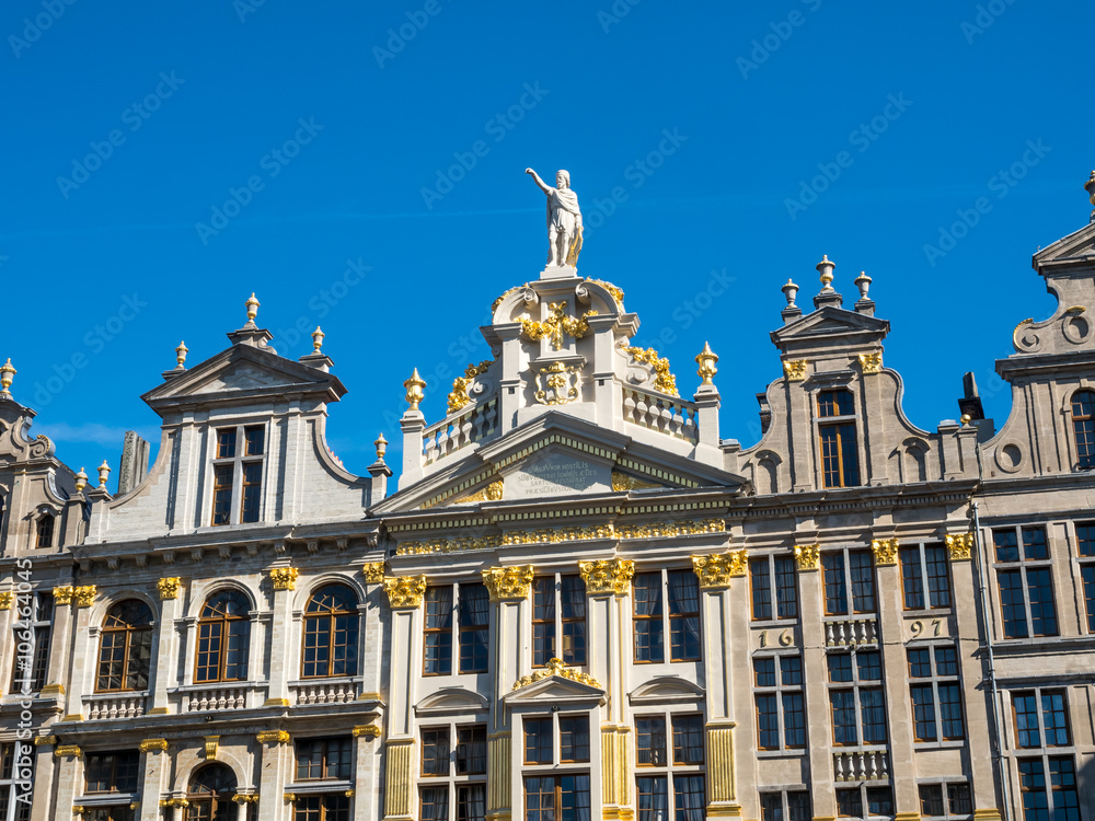 Fototapeta premium Grand place is famouse place in Belgium