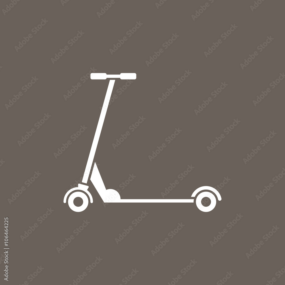 Car Icon on Dark Gray Color. Eps-10. Car Icon on Dark Gray Color. Eps-10.