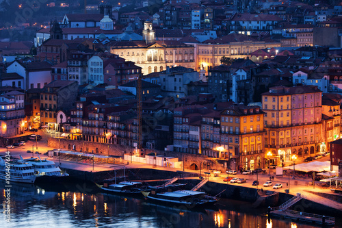 City of Porto Old Town by Night