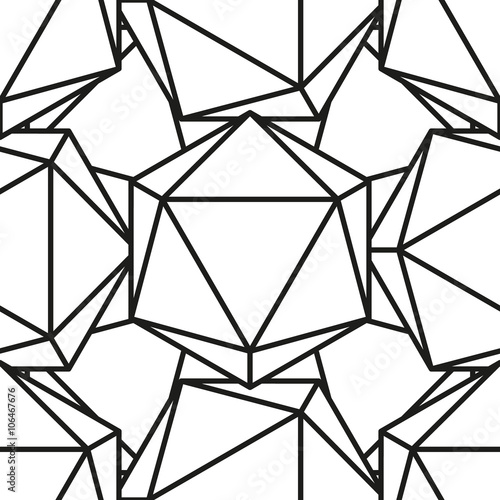icosahedron pattern vector4