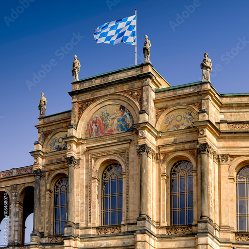 Maximilianeum sehenswürdigkeiten Münchner Parlament des Freistaats Bayern hochauflösend Panorama HD 