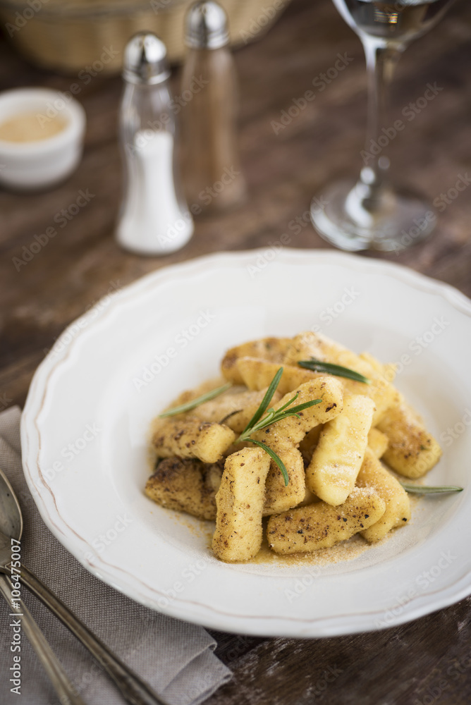 Homemade gnocchi Homemade gnocchi