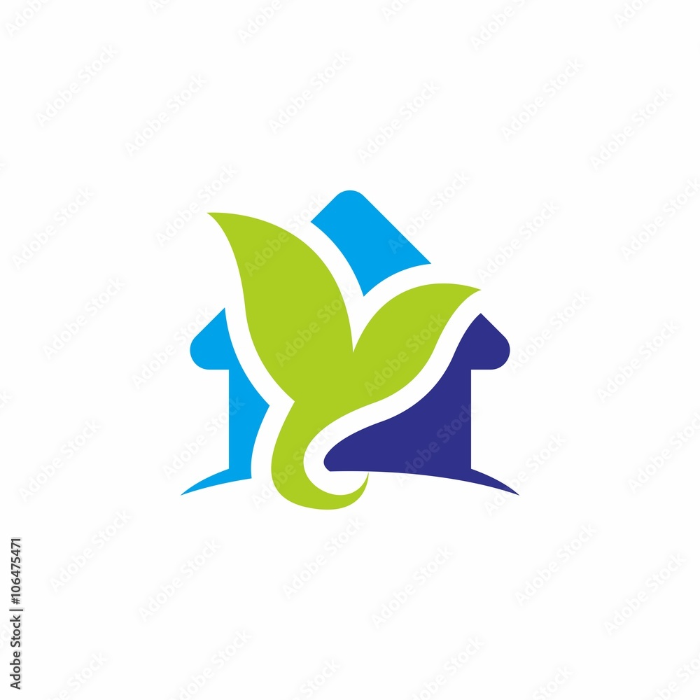 Naklejka premium Logo Nature House