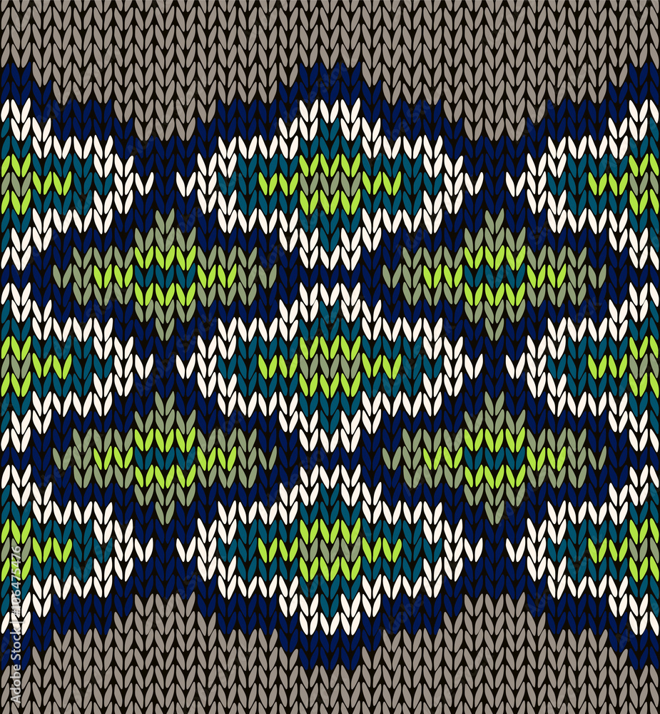 Knit Seamless Jacquard Ornament Texture Knit Seamless Jacquard Ornament Texture