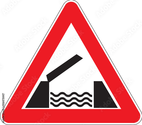 Warning Signs Drawbridge