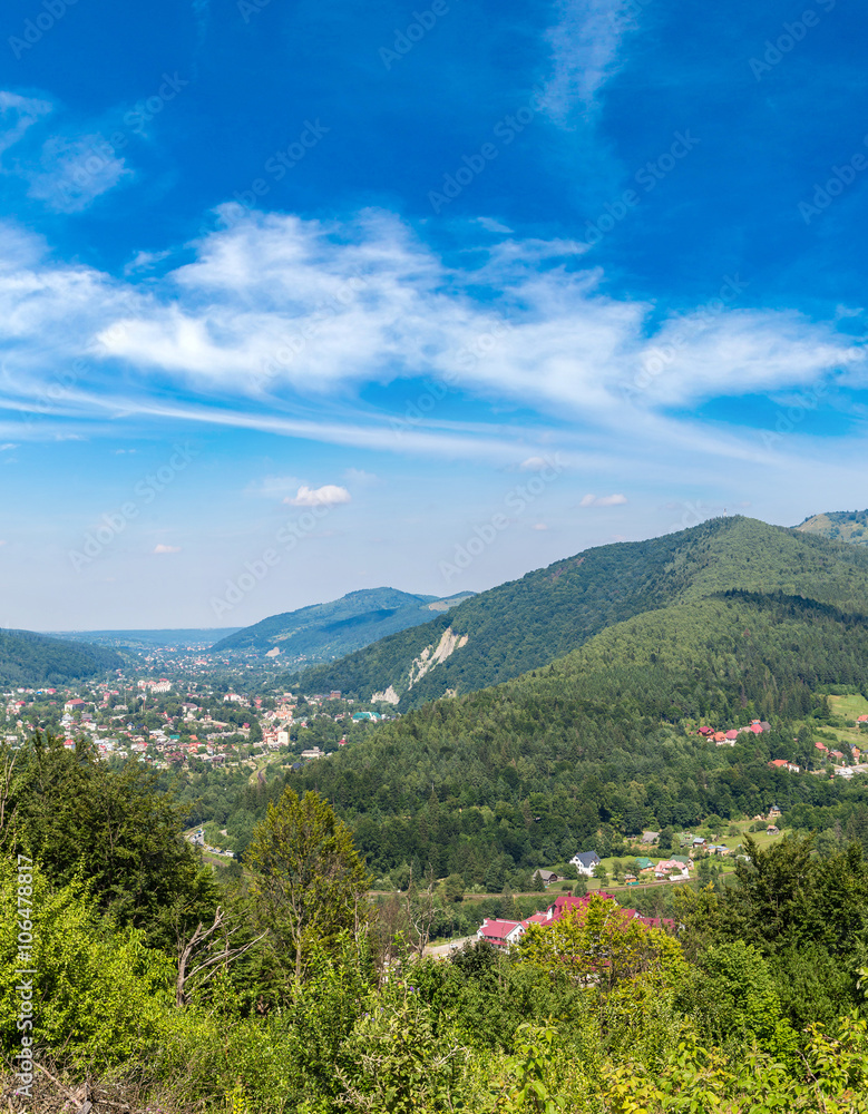 Mountains in Carpathians, Ukraine