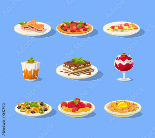 Italian Menu Set