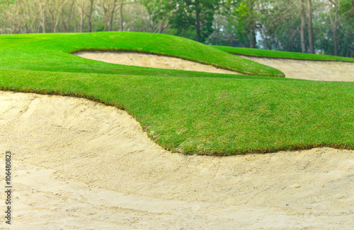  bunker and putting green