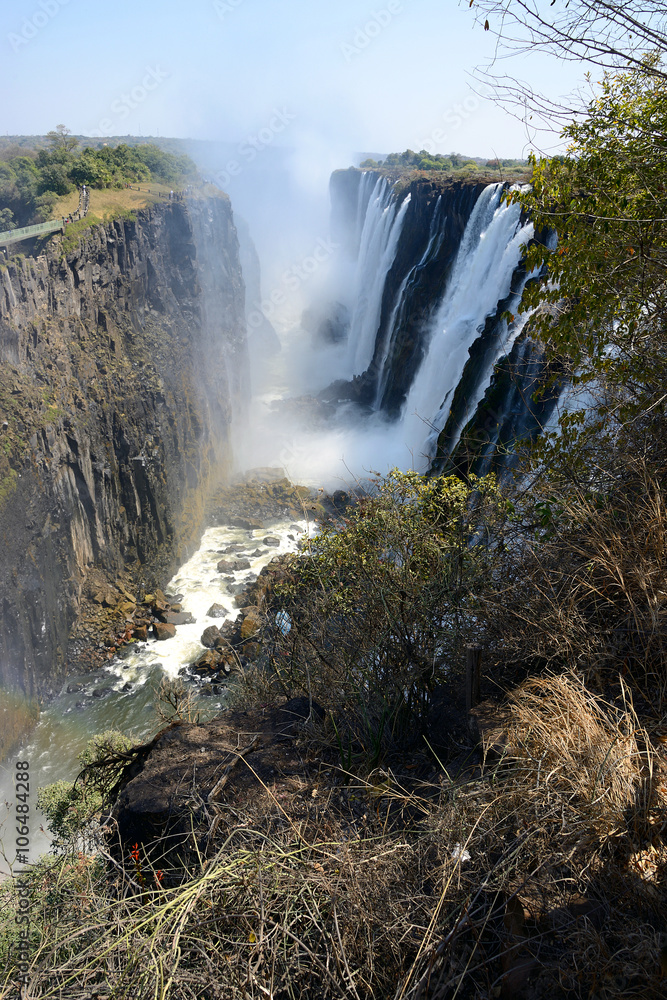 Obraz premium Victoria Falls, Zambia