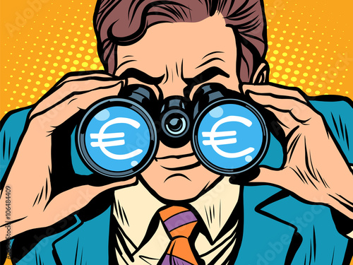 Monitoring the currency Euro exchange rate