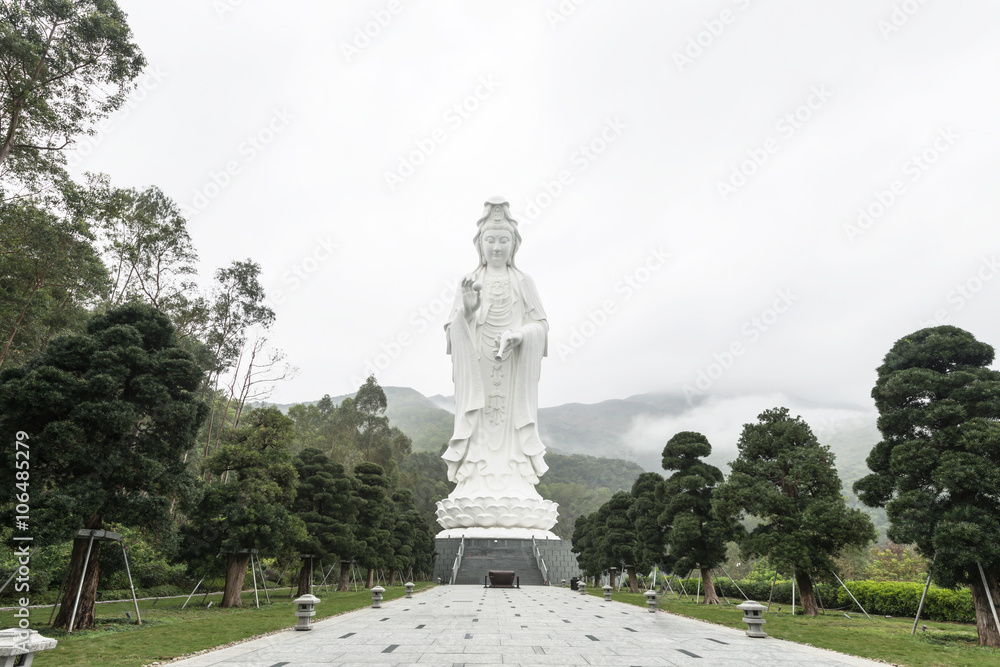 Guanyin,Tsz Shan Monastery in Hong Kong