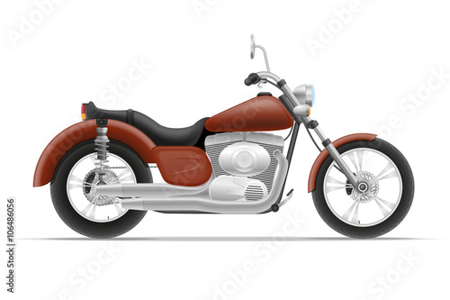 motorcycle vector illustration