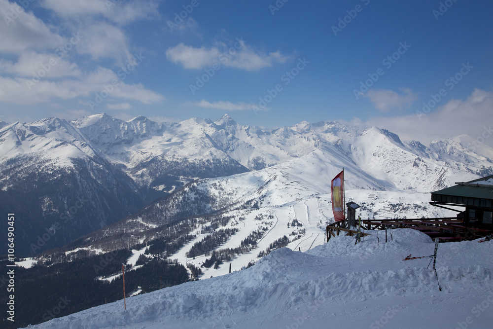 Fototapeta premium Winterliche Gurktaler Alpen Lungau