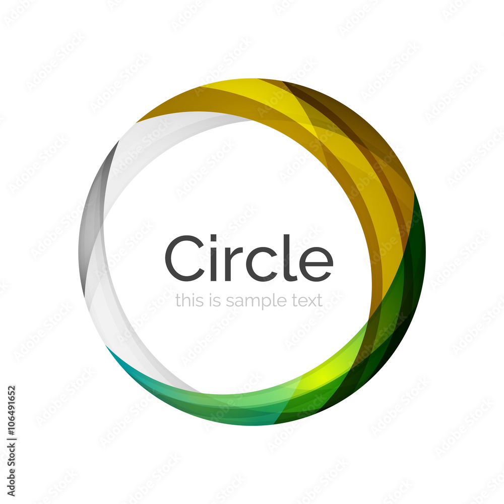 Vector swirl icon or background Vector swirl icon or background