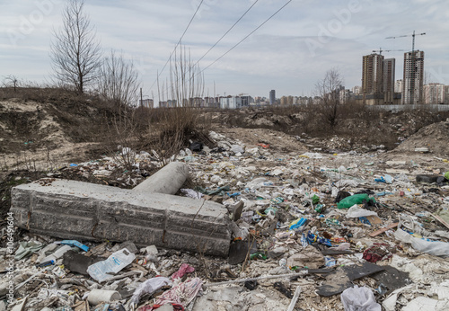 dump on the outskirts of the city