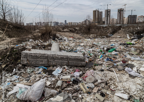 dump on the outskirts of the city