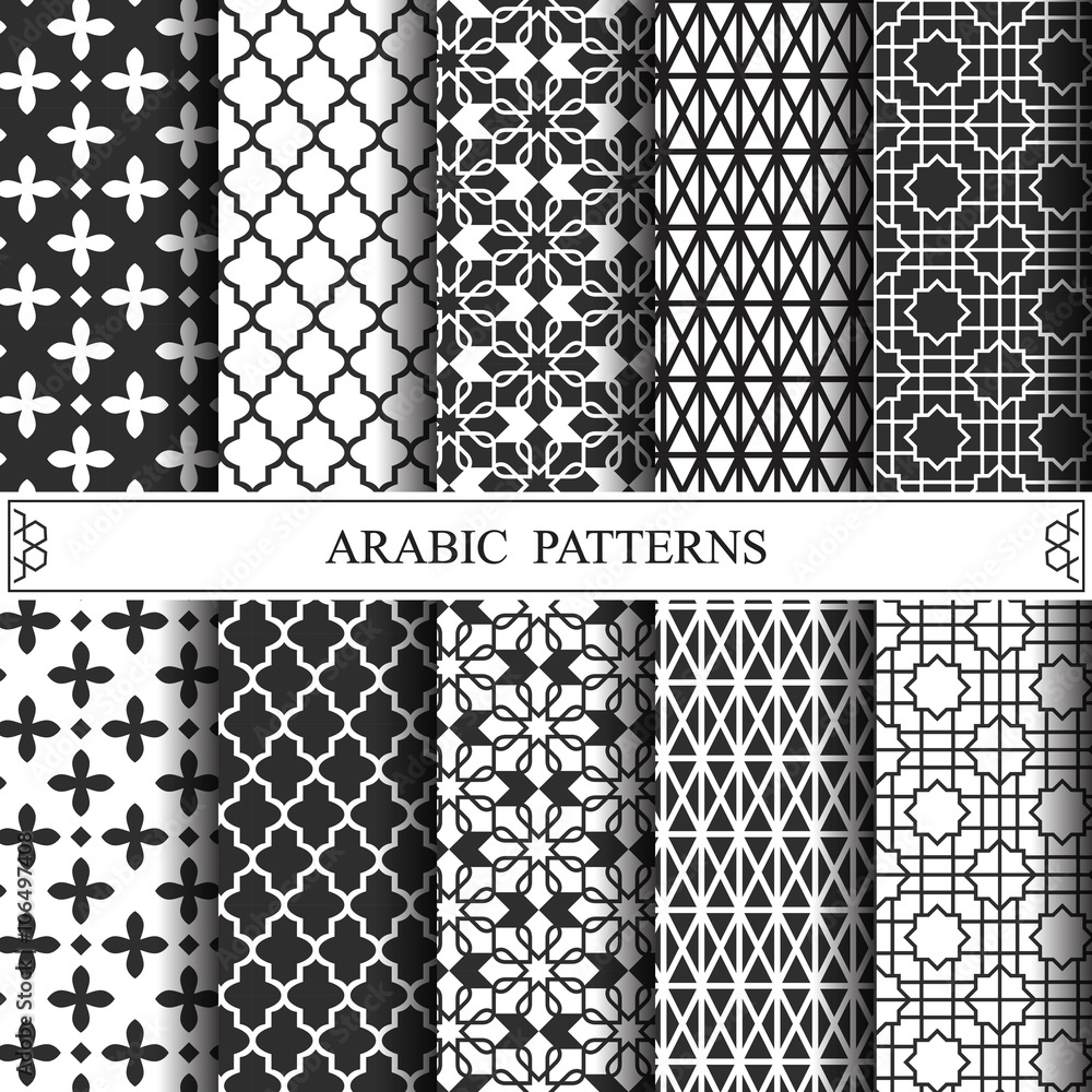 arabic vector pattern,pattern fills, web page background,surface