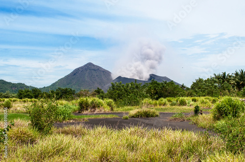 Tavurvur volcano, Rabaul, Papua New Guinea