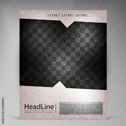 Abstract vector modern flyers brochure.