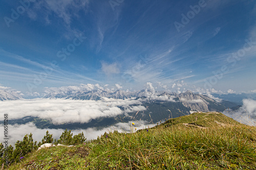 Ausblick vom gipfel