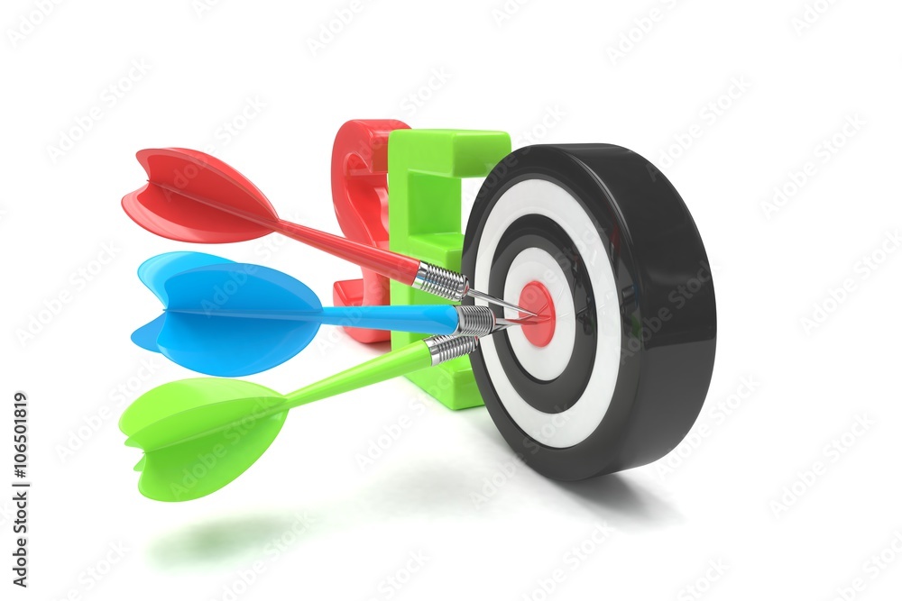 SEO concept. 3D illustration. SEO concept. 3D illustration.