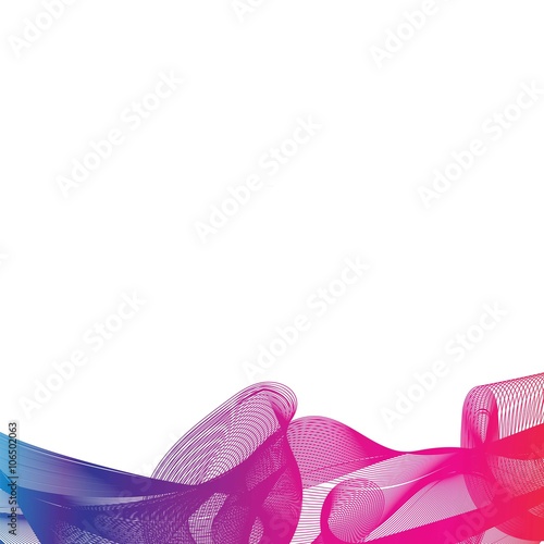Rainbow spectrum ribbon abstract background vector illustrations