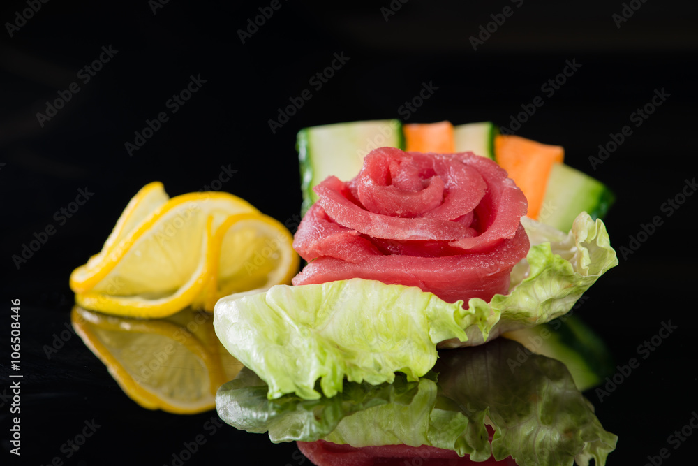 sashimi tuna sashimi tuna