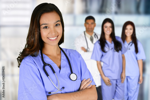 Nurse In Hospital